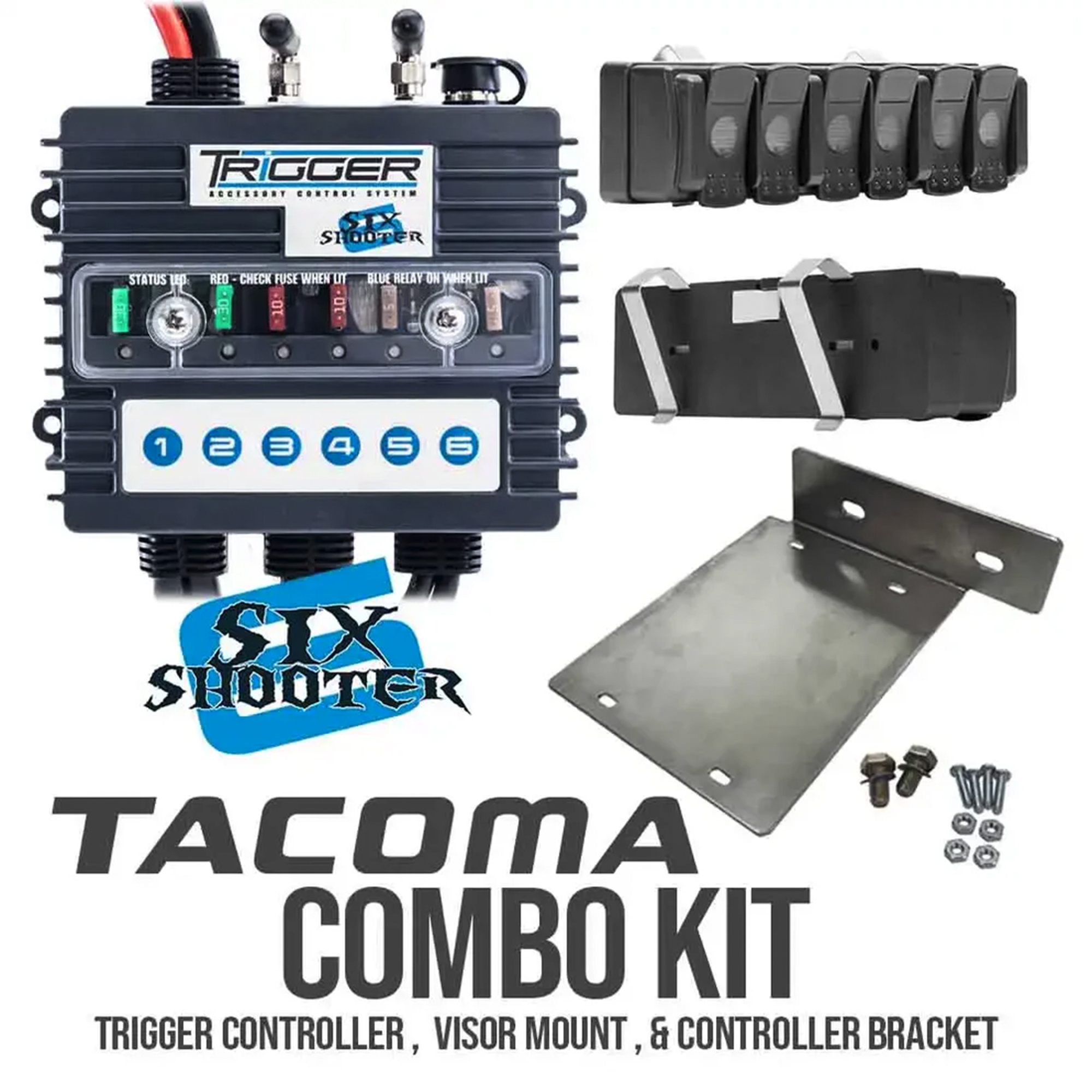 3001TAC  TRIGGER 6 SHOOTER Toyota Tacoma Combo Kit